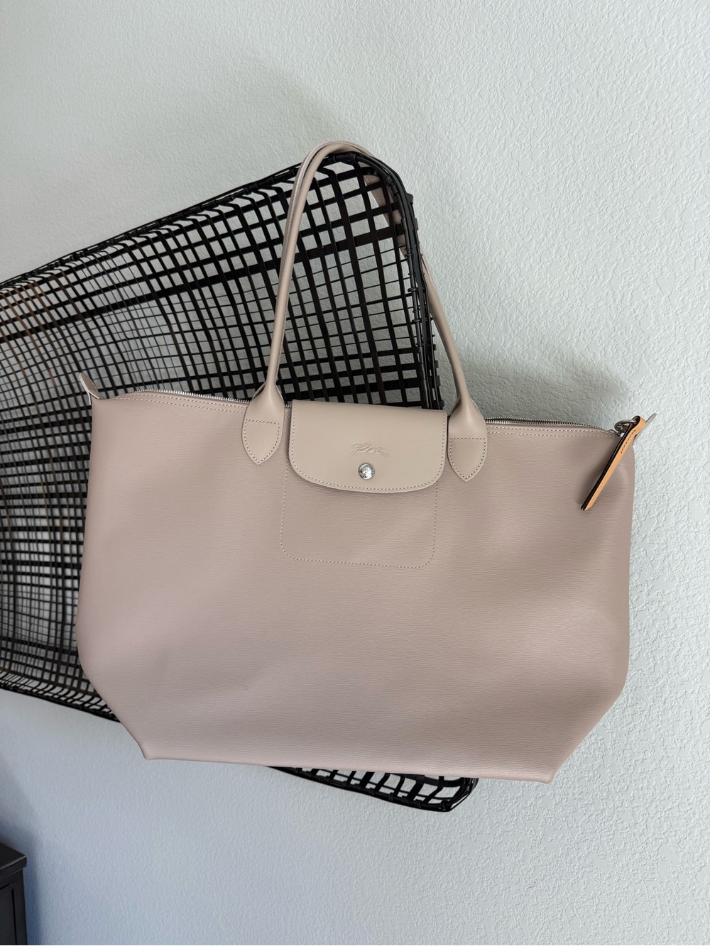 Longchamp le pliage city tote large coated canvas